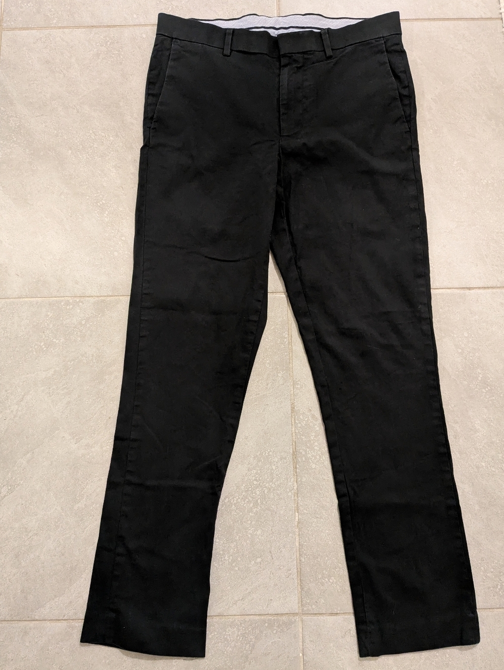 Murano Evan Fit Black Chinos